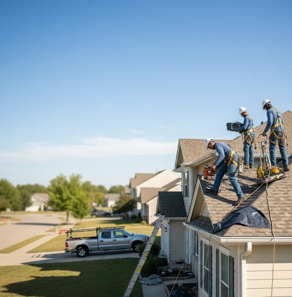Roof Repair in Sperry